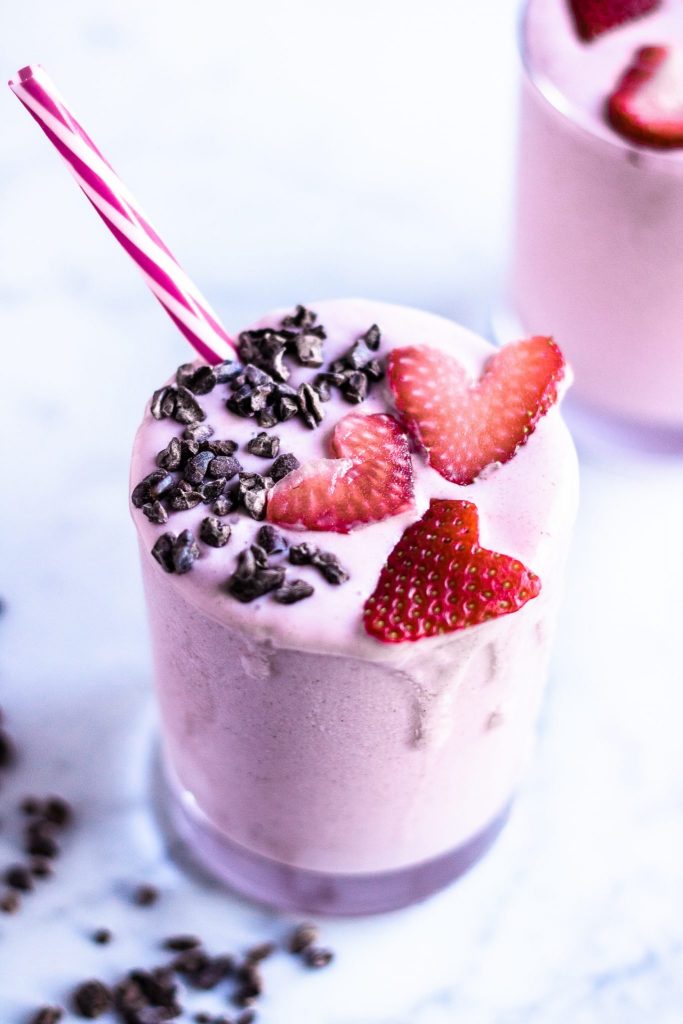 strawberry banana smoothie