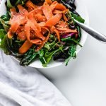 easy winter salad recipe with beef and carrots