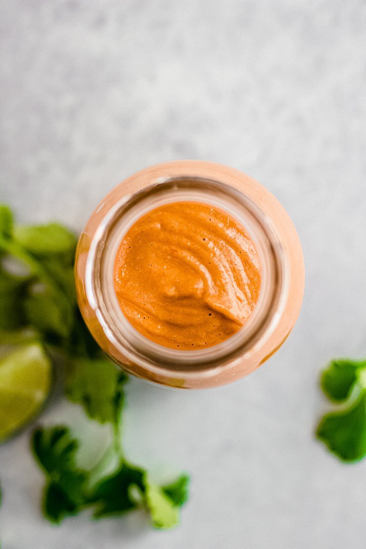 Salsa Dressing (5 Ingredients, Extra Creamy!)