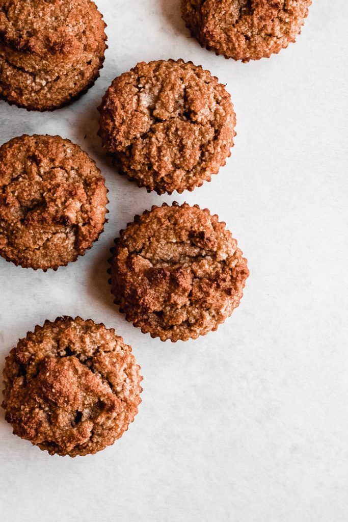 almond flour banana muffins