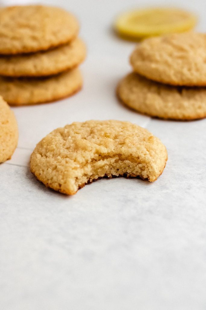 almond flour lemon cookies