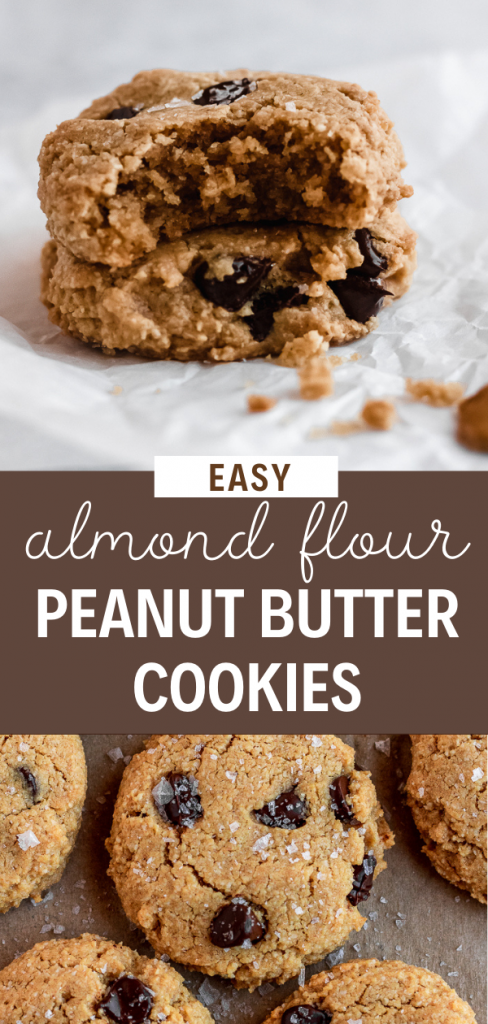 Almond Flour Peanut Butter Cookies