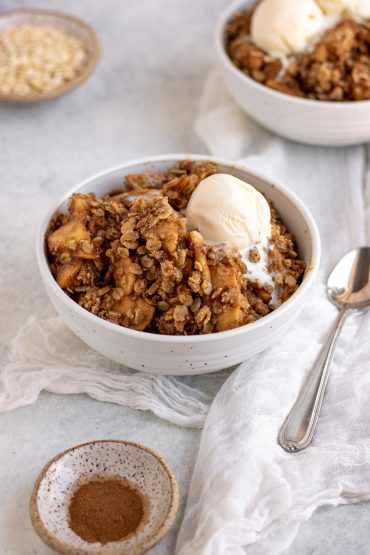 pumpkin apple crisp